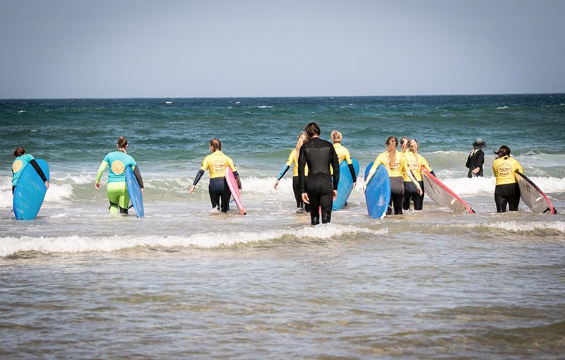 Best Team Building learn to surf portugal