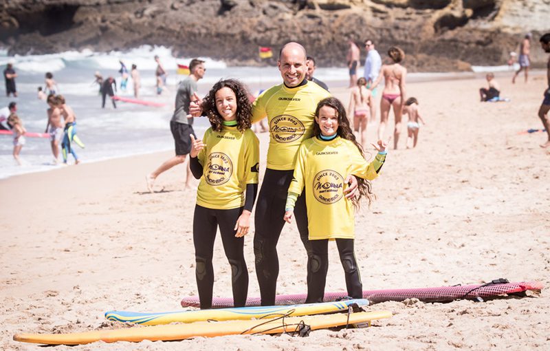 Surf family Guinchobeach Cascais